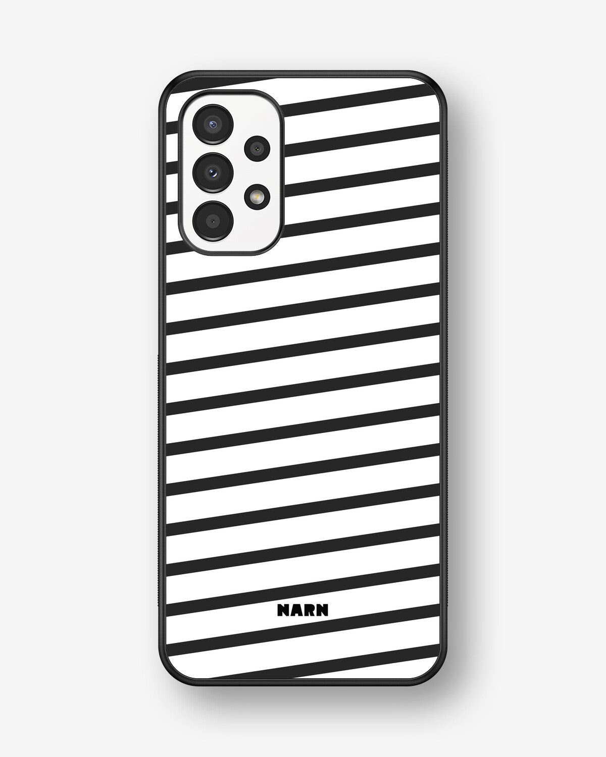 Samsung Galaxy A13 Hard Case – Black Stripes - View 1