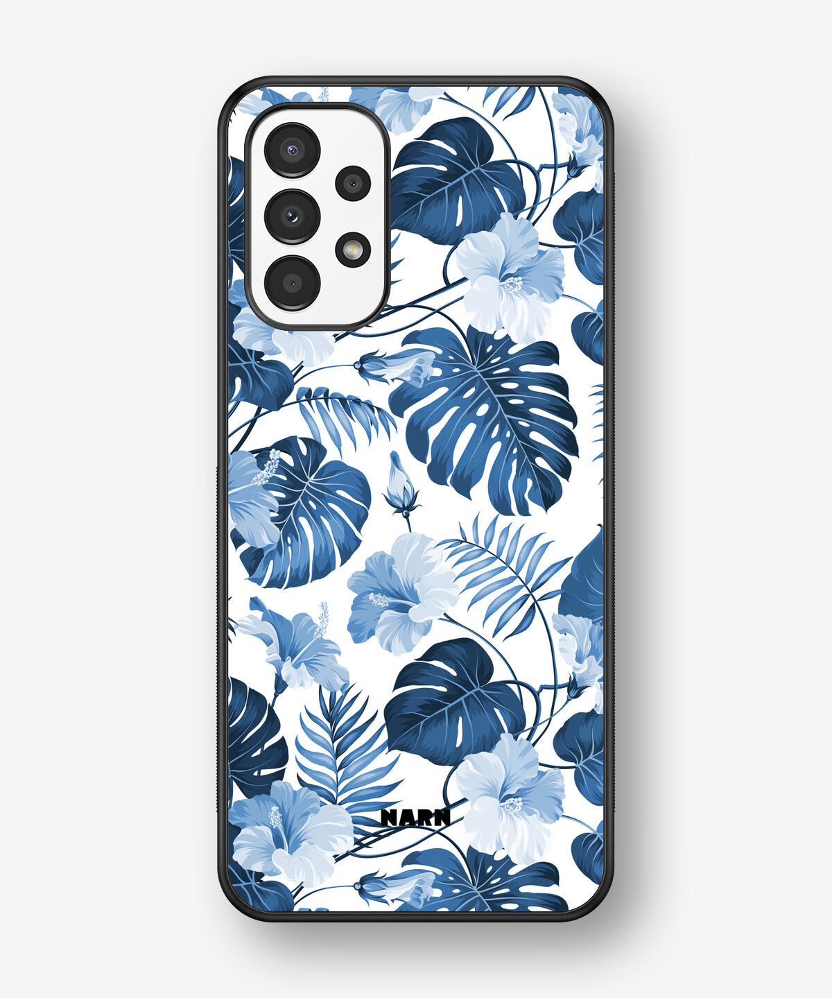 Samsung Galaxy A13 Hard Case – Blue Tropics - View 1