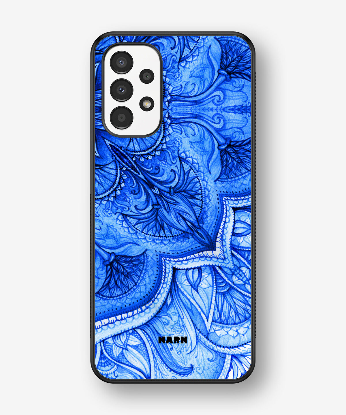 Samsung Galaxy A13 Hard Case – Blue Vintage - View 1