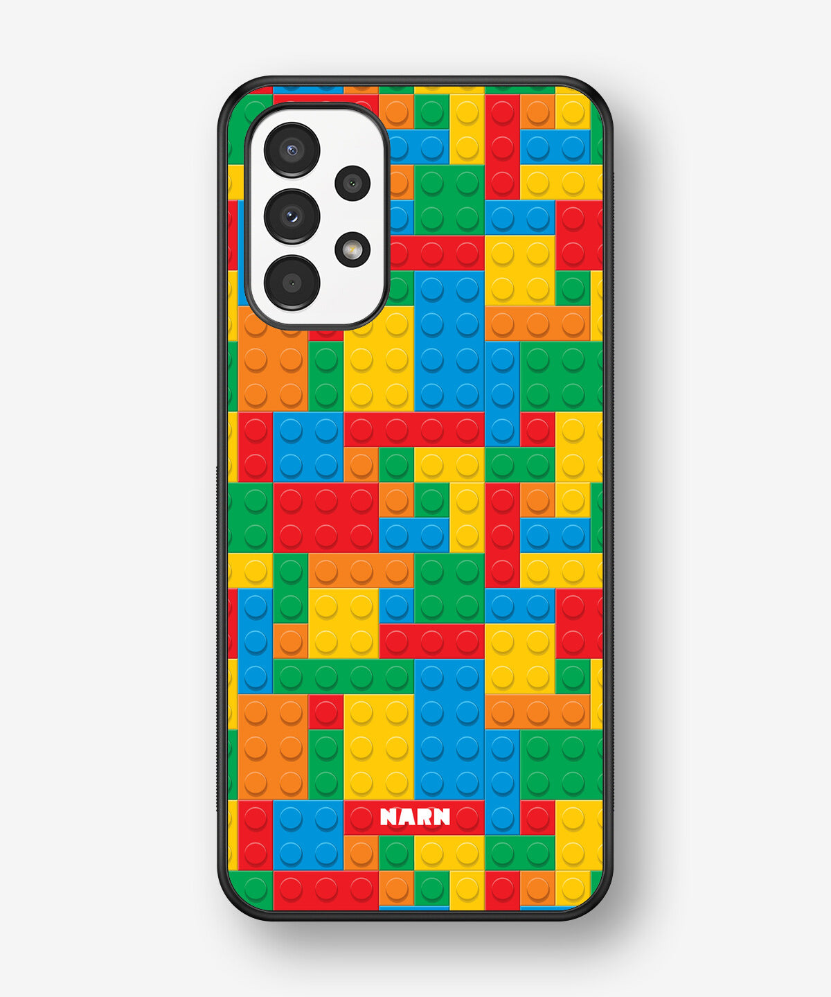 Samsung Galaxy A13 Hard Case – Building Bricks - View 1