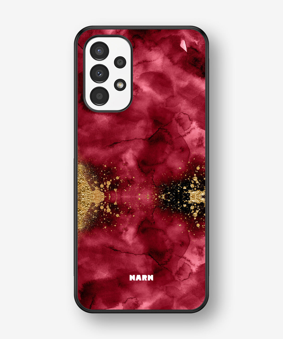 Samsung Galaxy A13 Hard Case – Burgendy Shimmer - View 1
