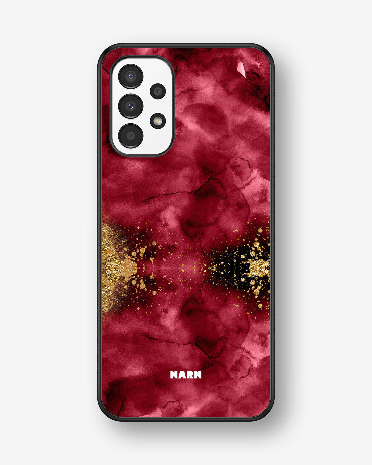 Samsung Galaxy A13 Hard Case – Burgendy Shimmer - View 1