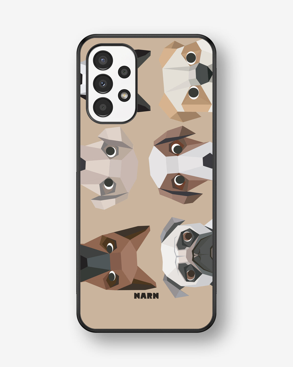 Samsung Galaxy A13 Hard Case – Cute Dogs - View 1