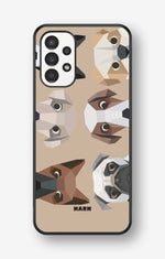 Samsung Galaxy A13 Hard Case – Cute Dogs - View 1