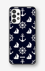 Samsung Galaxy A13 Hard Case – Deep Blue Voyage - View 1