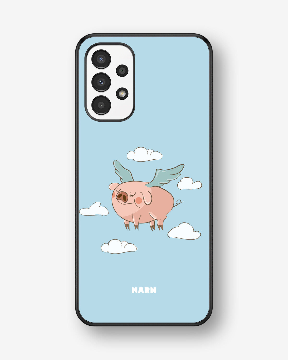Samsung Galaxy A13 Hard Case – Dreamy Pig - View 1