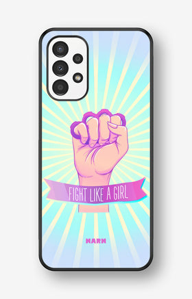 Samsung Galaxy A13 Hard Case – Fight Like A Girl - View 1