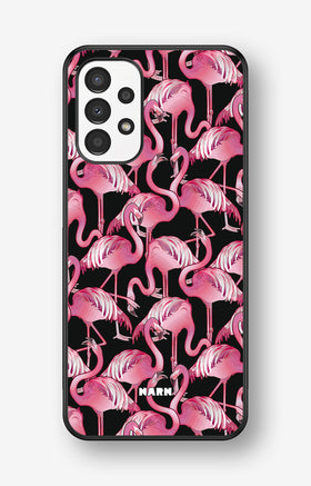 Samsung Galaxy A13 Hard Case – Flamingos - View 1
