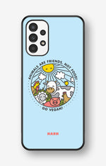 Samsung Galaxy A13 Hard Case – Friends, Not Food - View 1