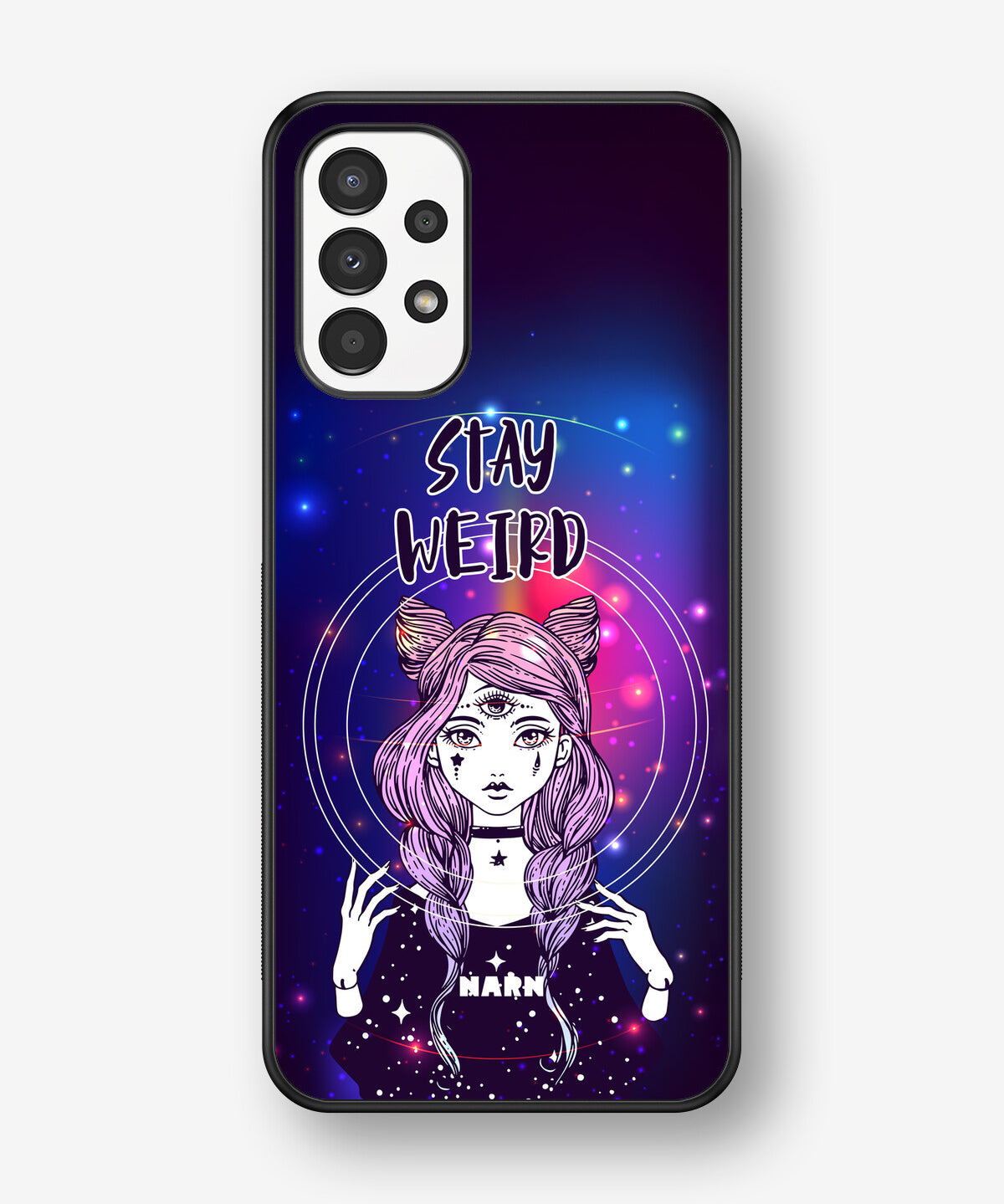Samsung Galaxy A13 Hard Case – Galactic Weird - View 1