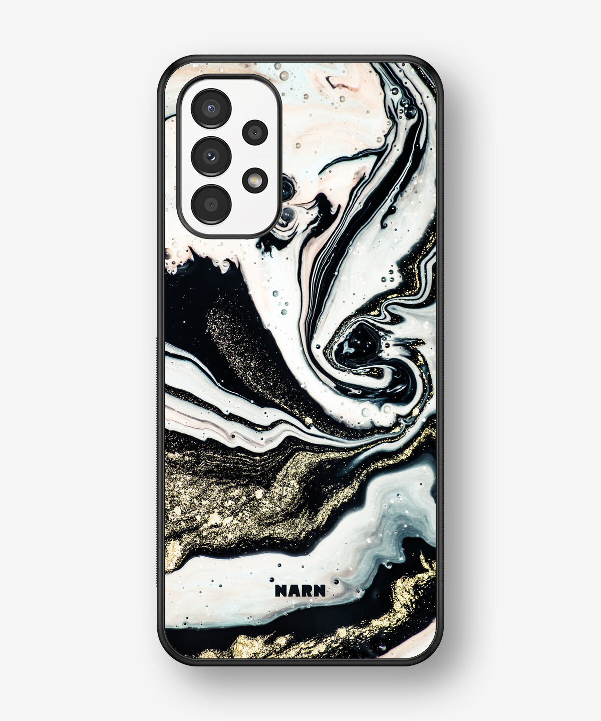 Samsung Galaxy A13 Hard Case – Golden Swirl - View 1