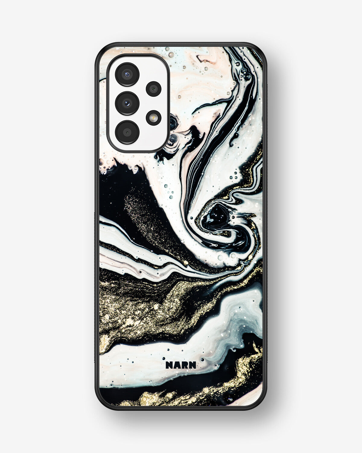 Samsung Galaxy A13 Hard Case – Golden Swirl - View 1