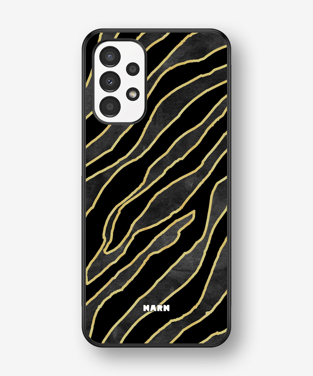 Samsung Galaxy A13 Hard Case – Golden Zebra - View 1