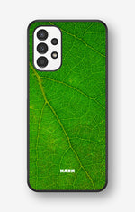 Samsung Galaxy A13 Hard Case – Green Leafy - View 1