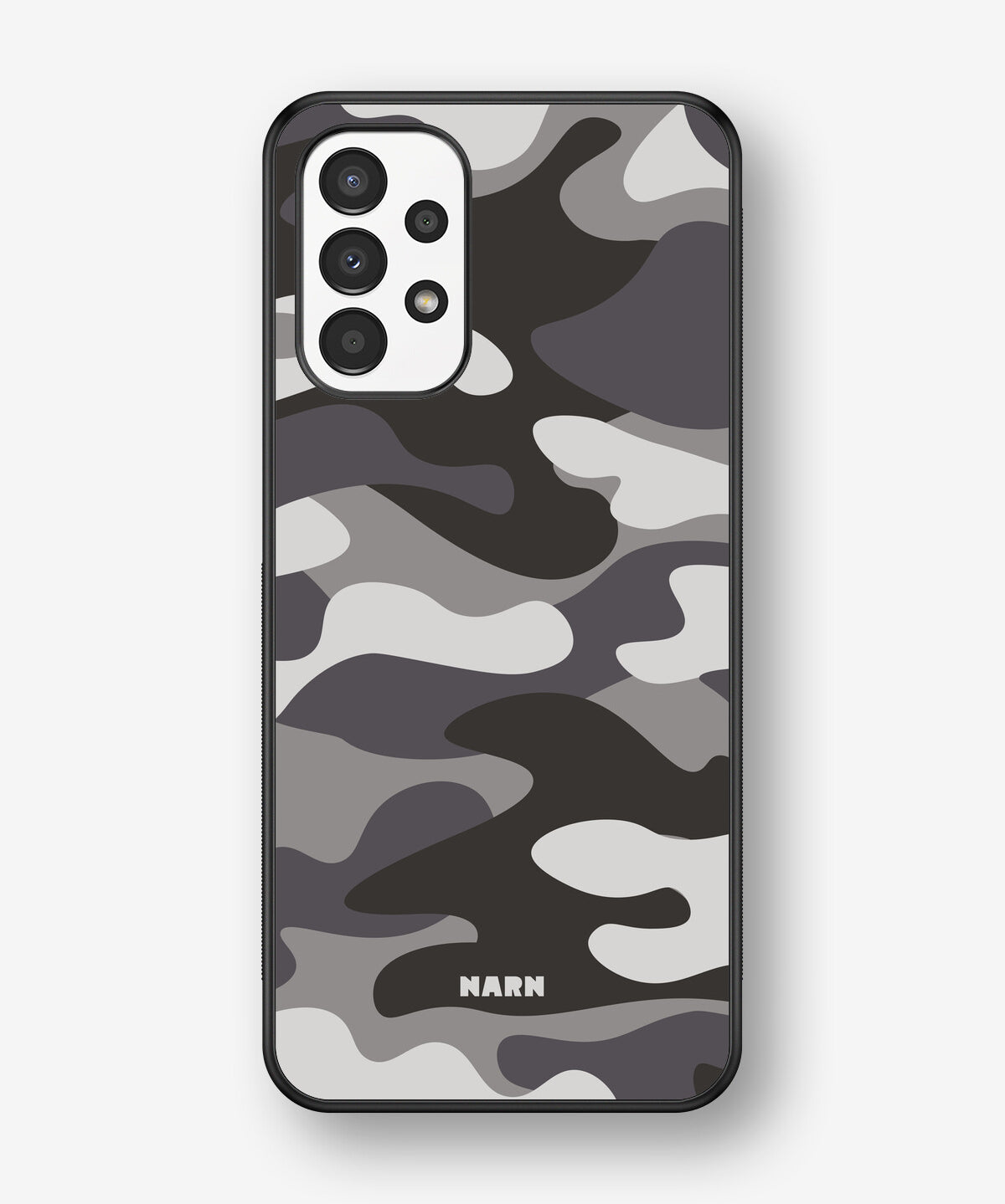 Samsung Galaxy A13 Hard Case – Grey Camo - View 1