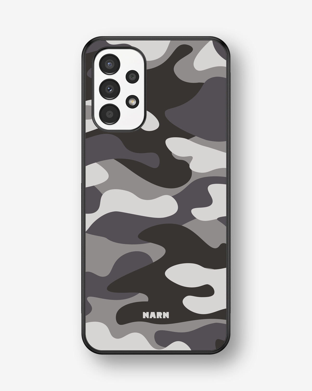 Samsung Galaxy A13 Hard Case – Grey Camo - View 1