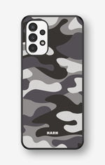 Samsung Galaxy A13 Hard Case – Grey Camo - View 1