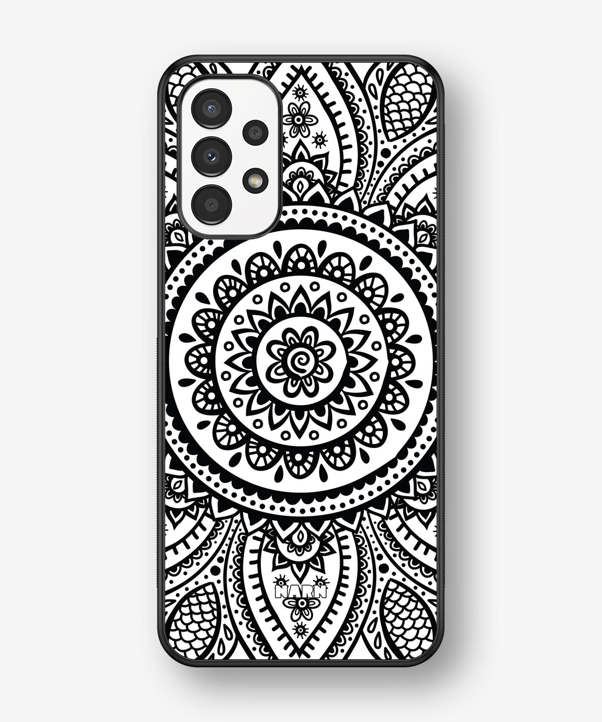 Samsung Galaxy A13 Hard Case – Henna Mandala - View 1