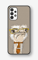 Samsung Galaxy A13 Hard Case – Hipster Ostrich - View 1