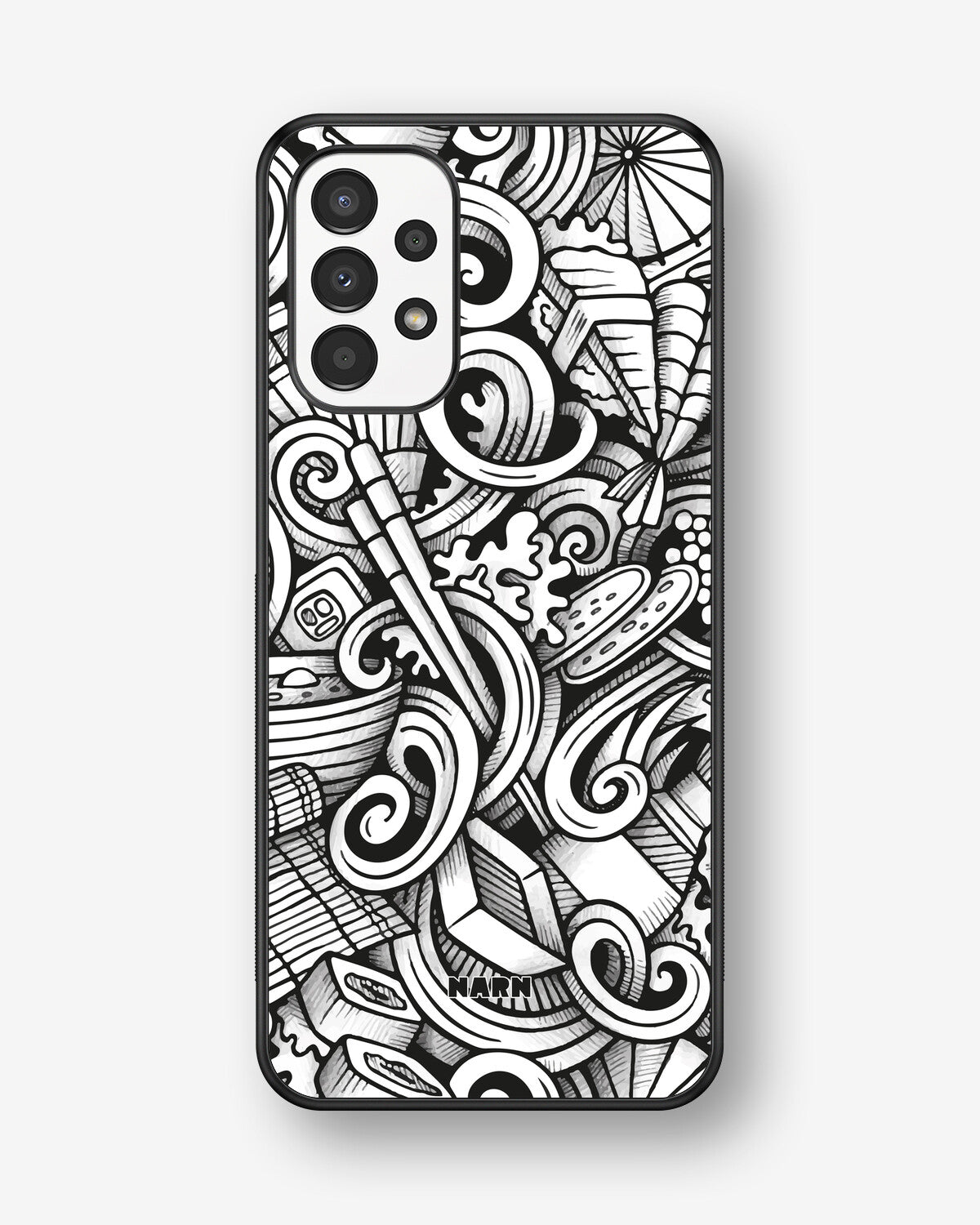 Samsung Galaxy A13 Hard Case – Japanese Pattern - View 1