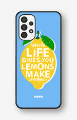 Samsung Galaxy A13 Hard Case – Lemon Quote - View 1