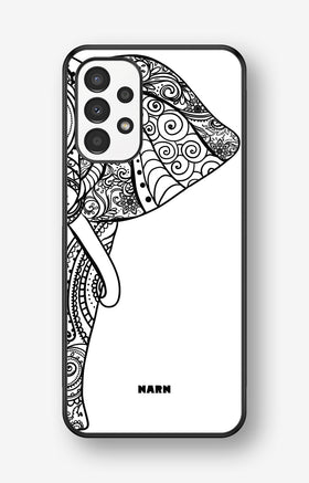 Samsung Galaxy A13 Hard Case – Mandala Elephant - View 1