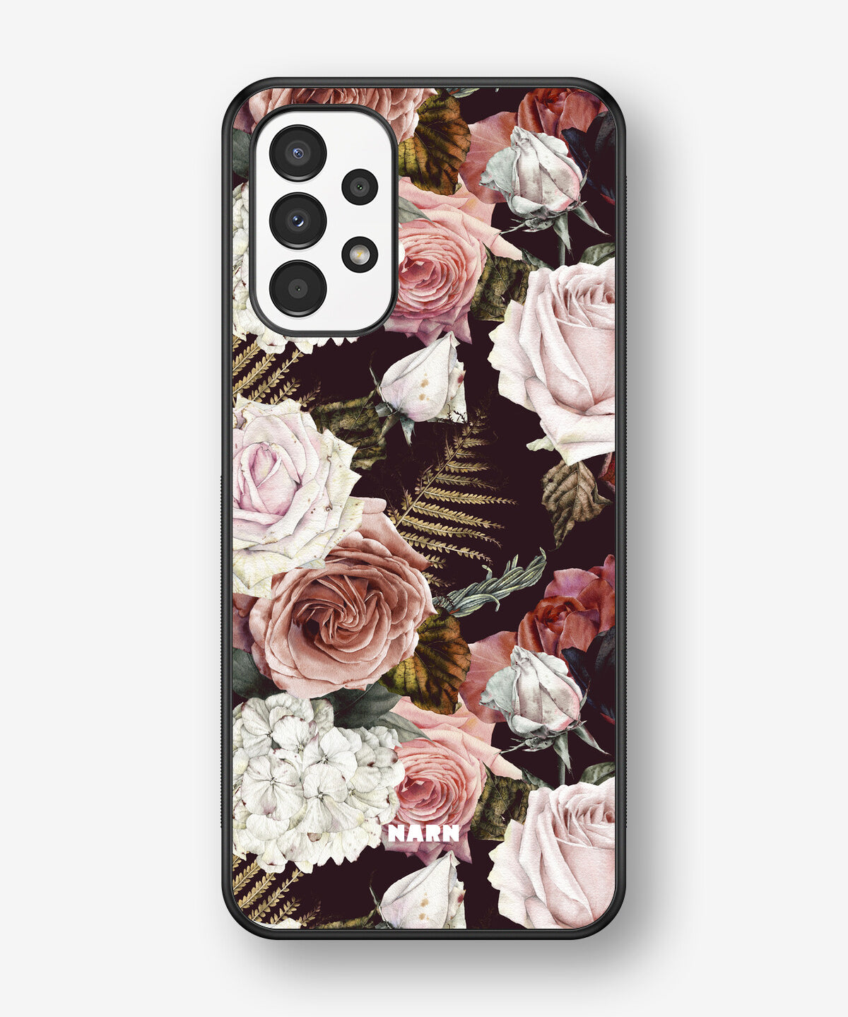 Samsung Galaxy A13 Hard Case – Midnight Roses - View 1