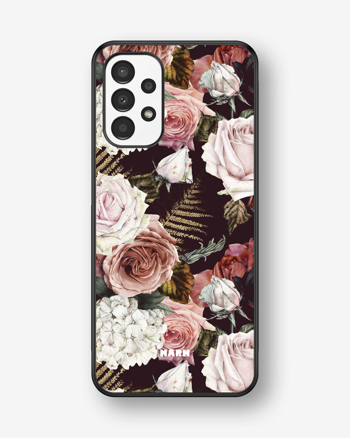 Samsung Galaxy A13 Hard Case – Midnight Roses - View 1
