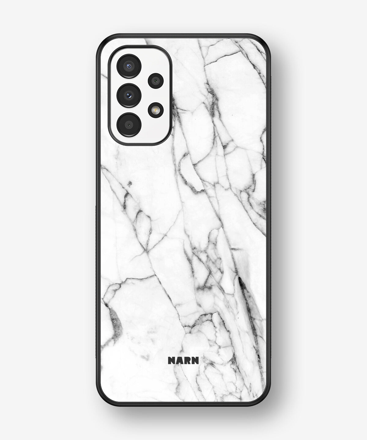 Samsung Galaxy A13 Hard Case – Milky Marble - View 1