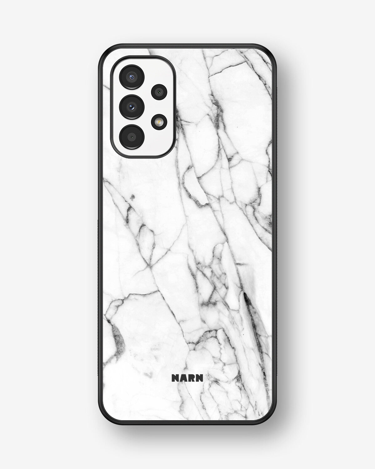 Samsung Galaxy A13 Hard Case – Milky Marble - View 1