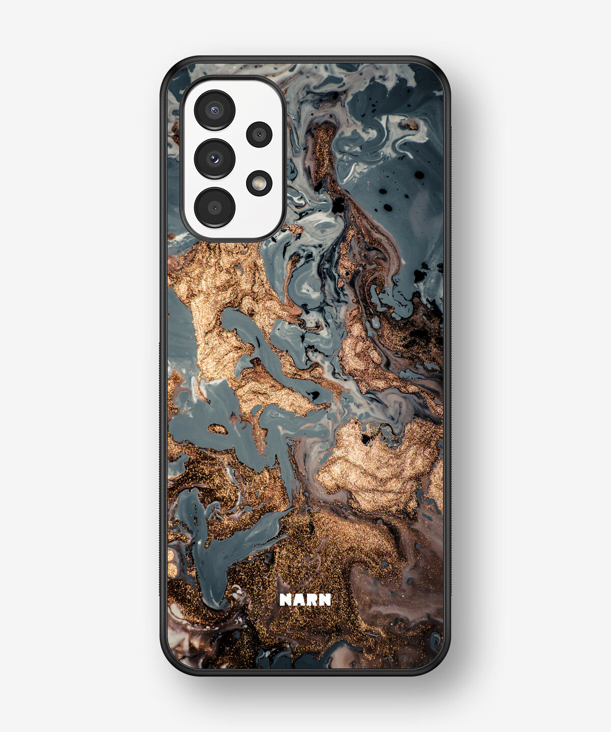 Samsung Galaxy A13 Hard Case – Molten Gold - View 1