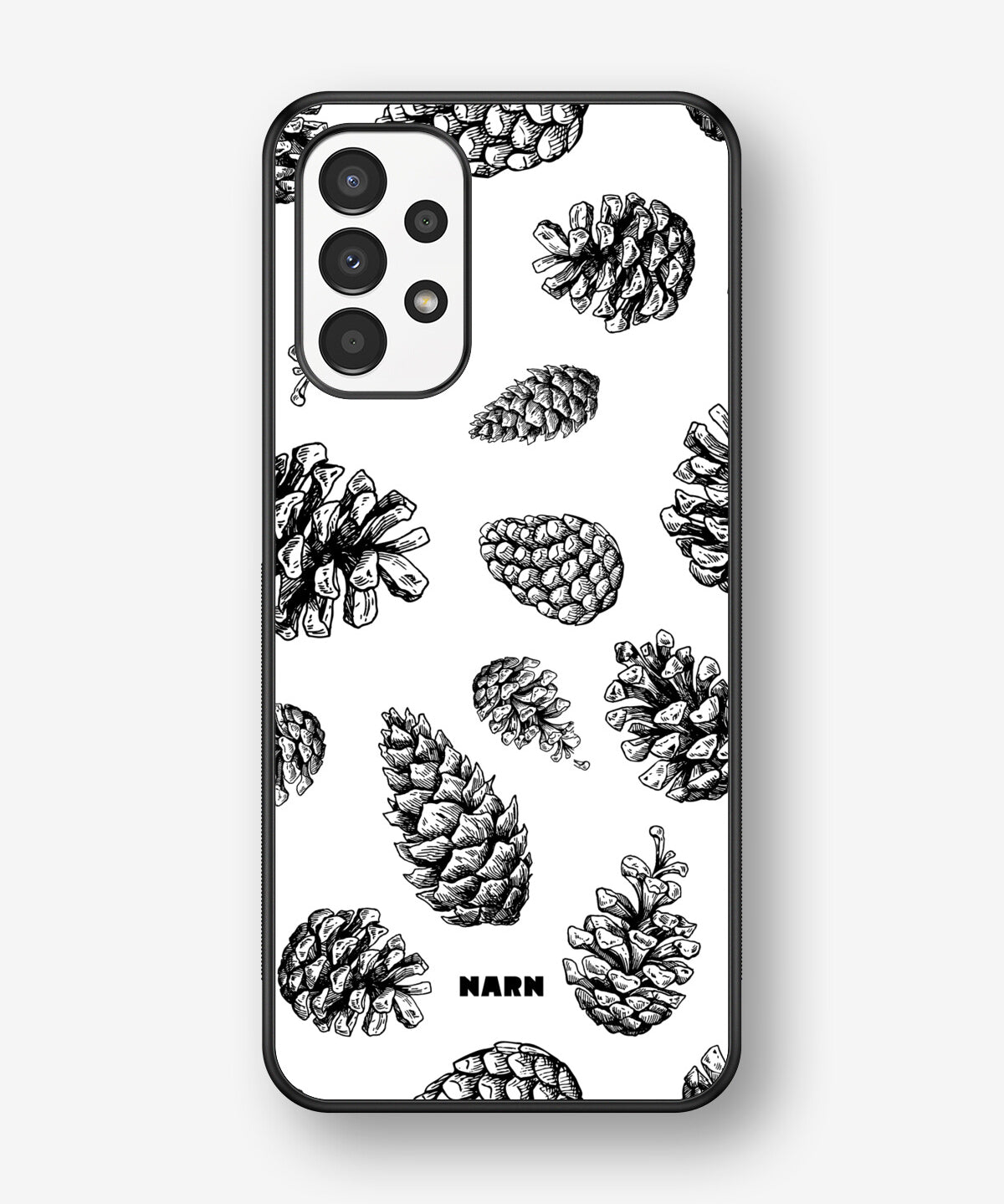 Samsung Galaxy A13 Hard Case – Pine Cones - View 1