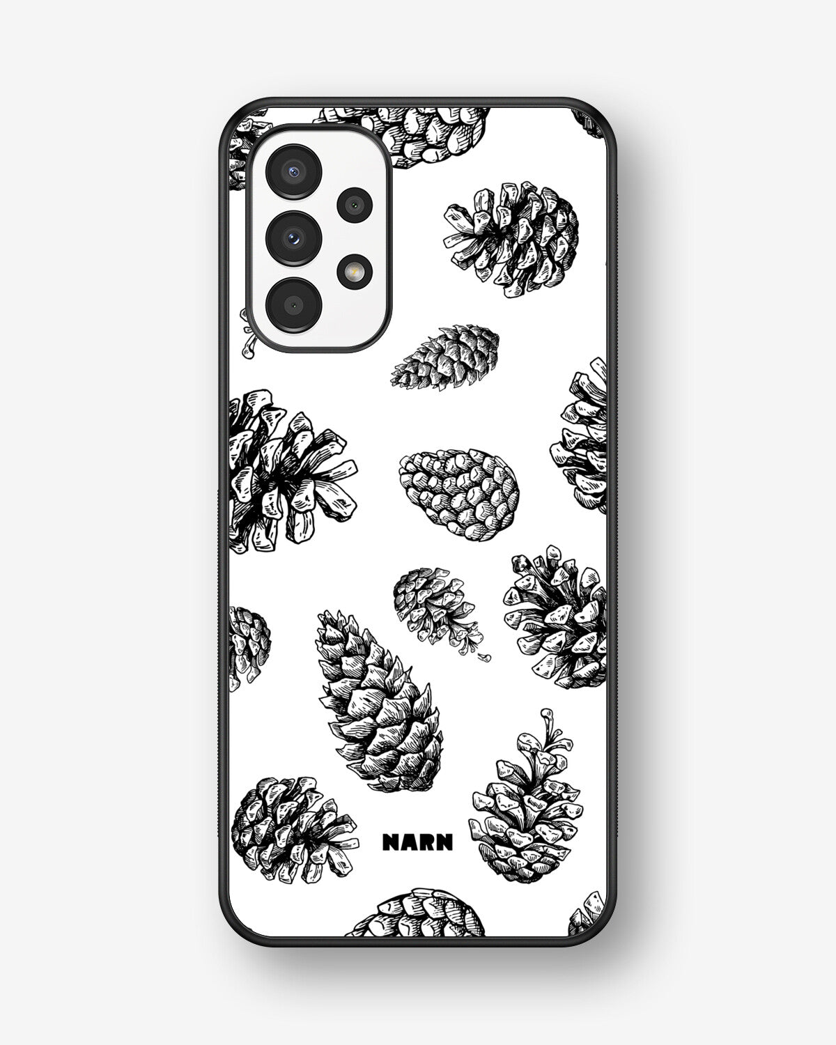 Samsung Galaxy A13 Hard Case – Pine Cones - View 1
