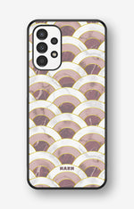 Samsung Galaxy A13 Hard Case – Pink Marble Waves - View 1