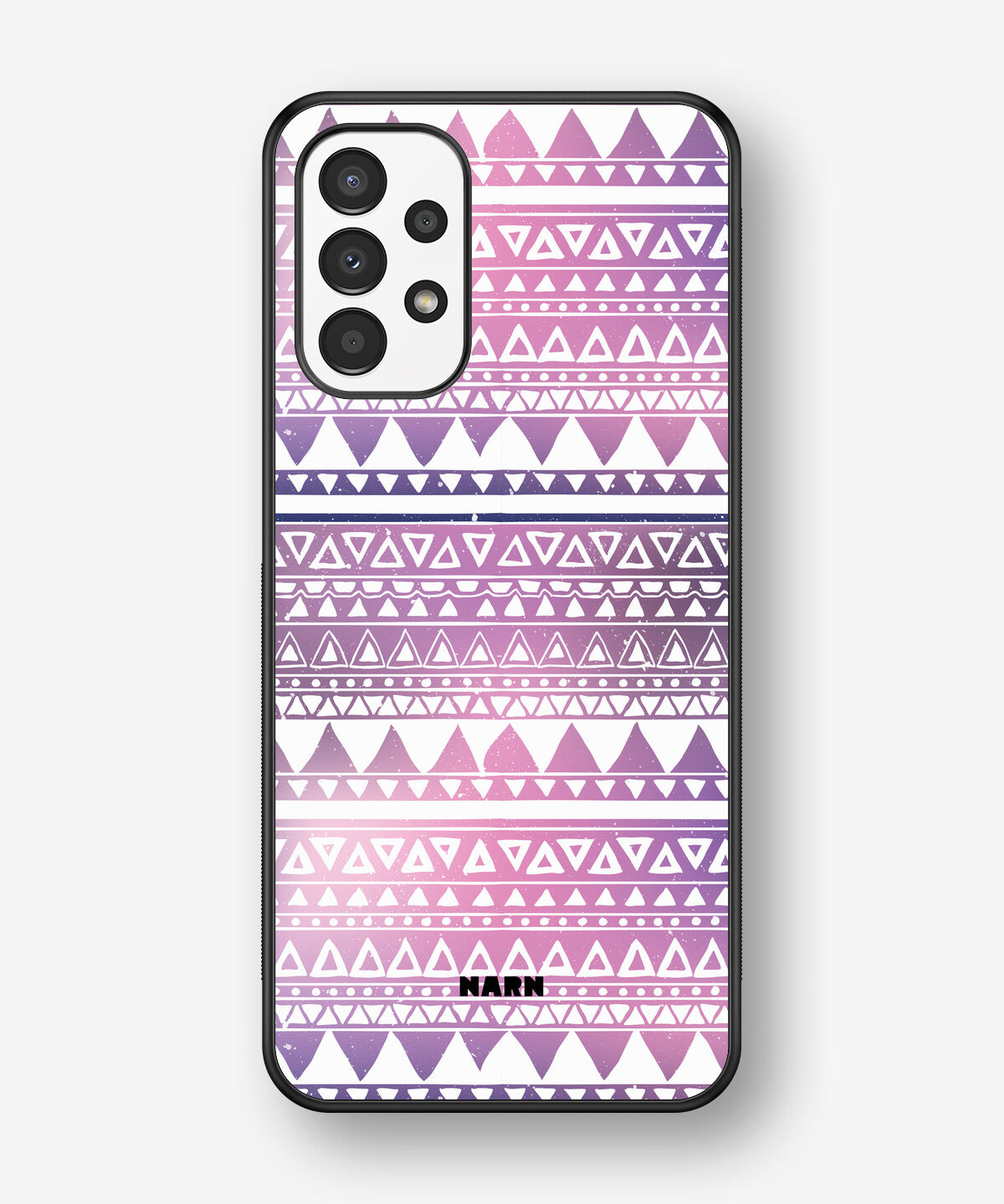 Samsung Galaxy A13 Hard Case – Purple Aztec - View 1