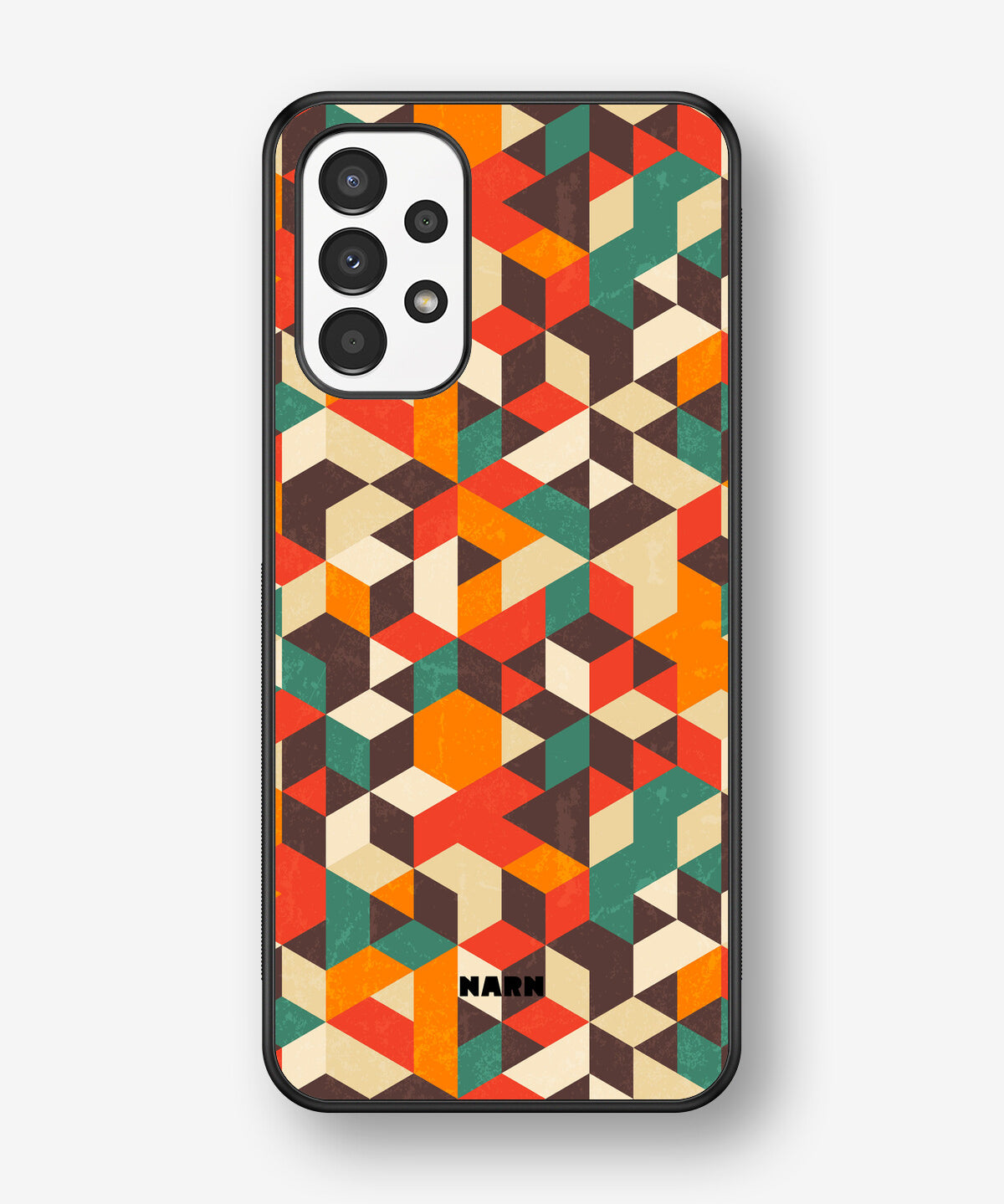 Samsung Galaxy A13 Hard Case – Retro Geometric - View 1