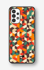 Samsung Galaxy A13 Hard Case – Retro Geometric - View 1