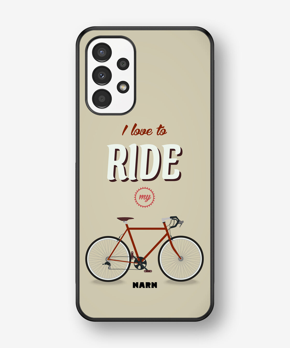 Samsung Galaxy A13 Hard Case – Ride My Bicycle - View 1