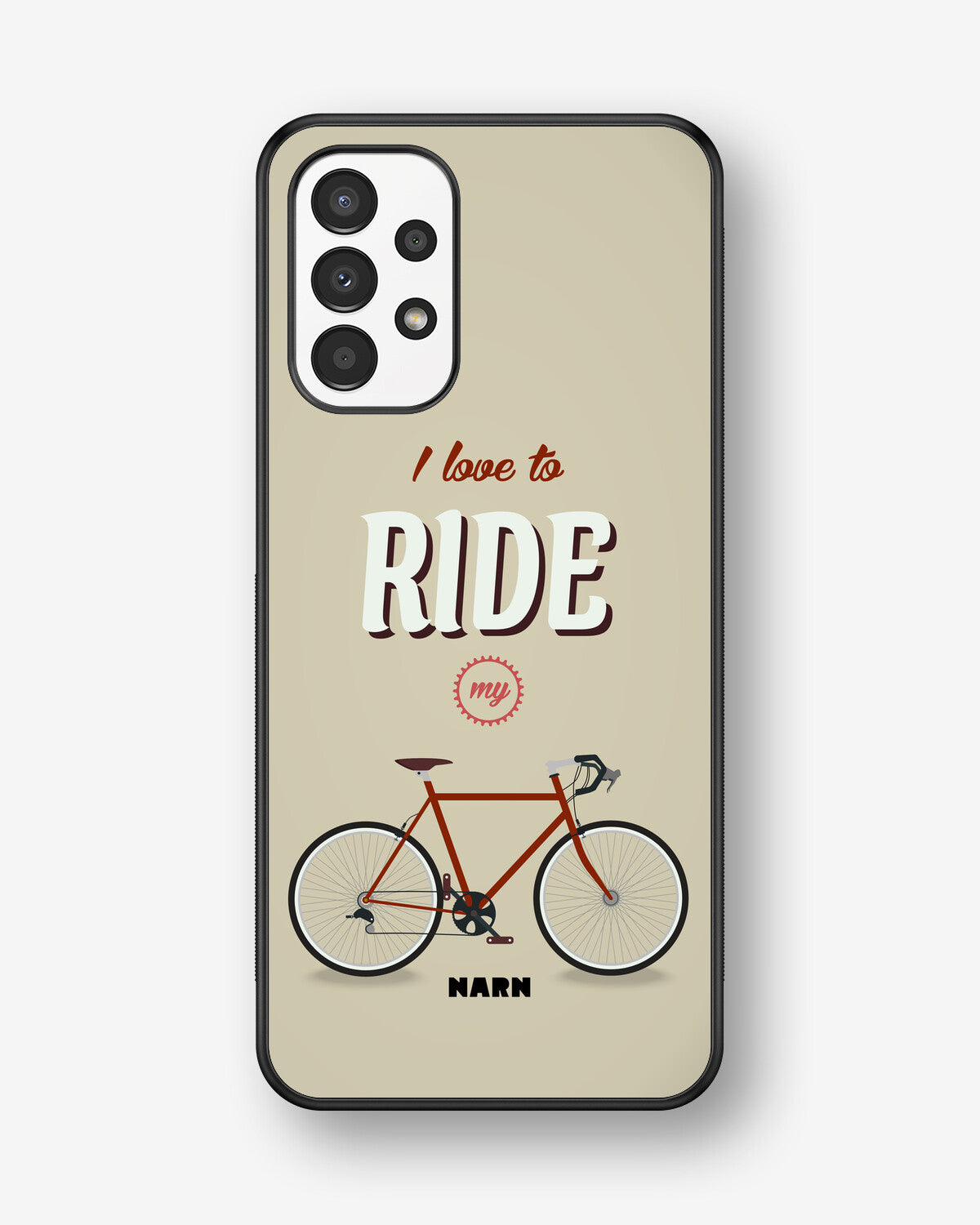 Samsung Galaxy A13 Hard Case – Ride My Bicycle - View 1