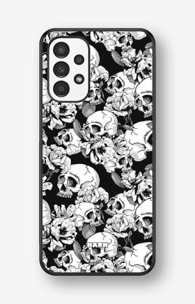 Samsung Galaxy A13 Hard Case – Skull Garden - View 1