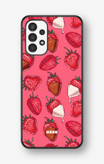 Samsung Galaxy A13 Hard Case – Strawberry Chocolate - View 1