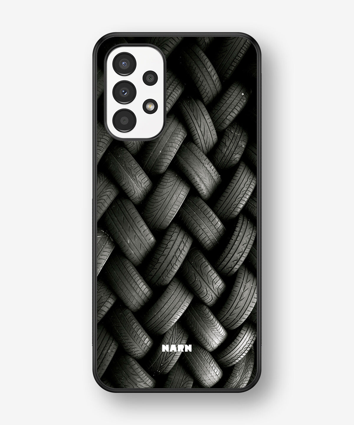 Samsung Galaxy A13 Hard Case – Tires Wall - View 1