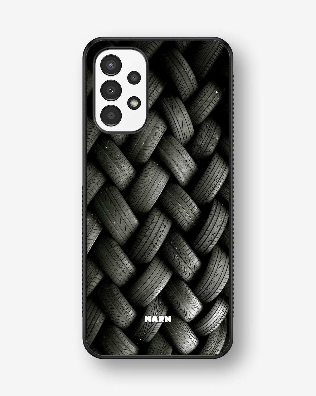 Samsung Galaxy A13 Hard Case – Tires Wall - View 1