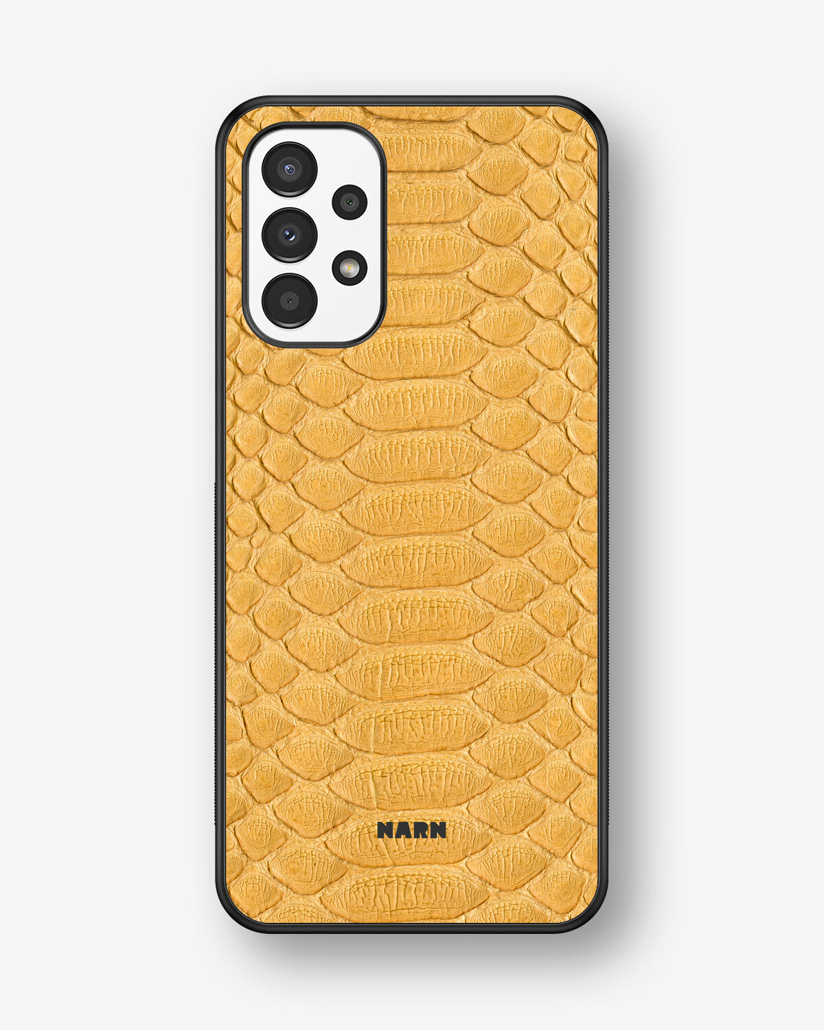 Samsung Galaxy A13 Hard Case – Yellow Snake - View 1