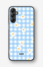 Samsung Galaxy A14 Hard Case – Blue Daisies - View 1