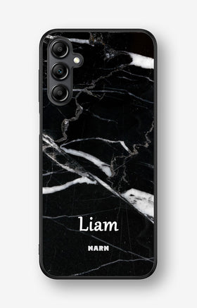 Samsung Galaxy A14 Hard Case – Custom - Black Marble - View 1