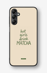 Samsung Galaxy A14 Hard Case – Drink Matcha - View 1