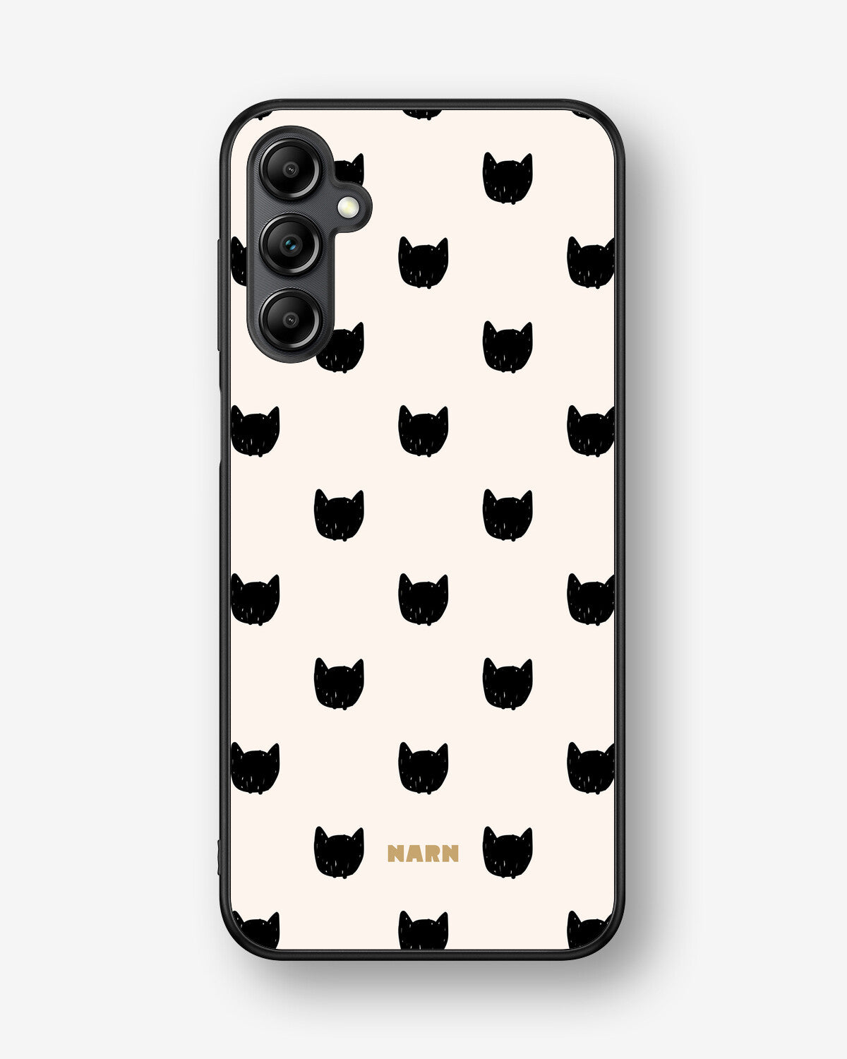 Samsung Galaxy A14 Hard Case – Kitty Dots - View 1