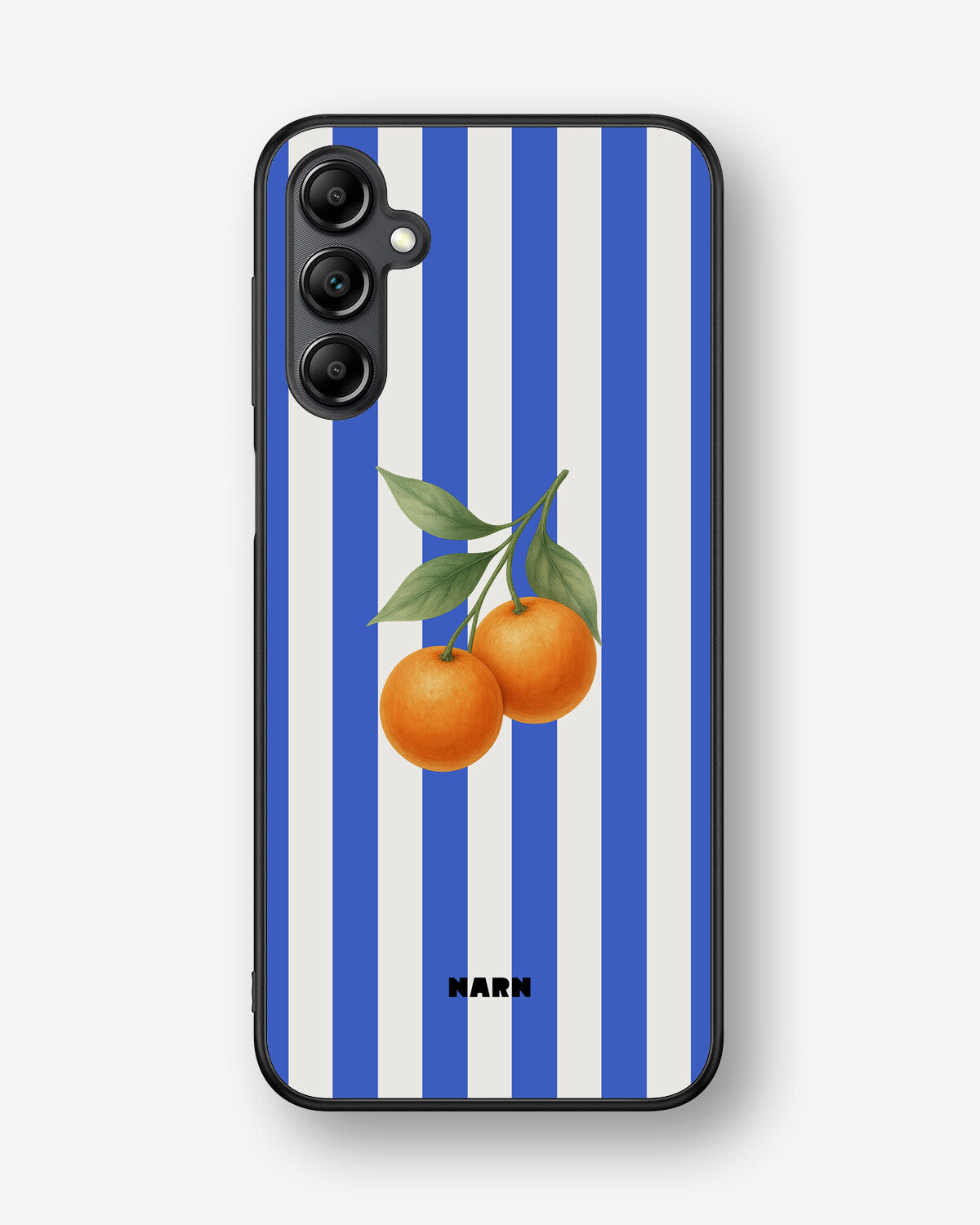 Samsung Galaxy A14 Hard Case – Orange Stripes - View 1