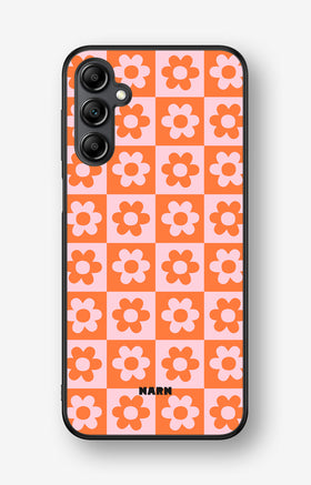 Samsung Galaxy A14 Hard Case – Peach Petals - View 1